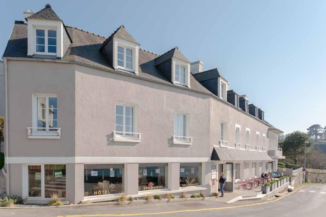 Hotel La Baie Des Anges Spa Marin Landéda Exterior foto